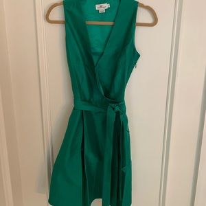 Vineyard Vines Silk Faux Wrap Dress
